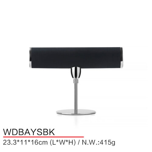 Bangles Stands Jewelry Display With Silver Base Black Microfiber T Bar For Bracelets Bangles Watches Short Size