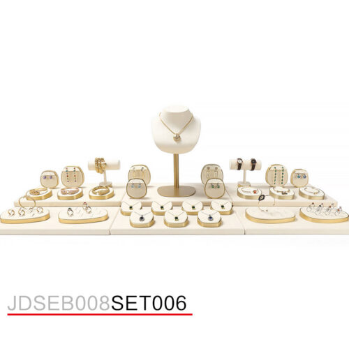 Fashion Jewelry Display Sets Wholesale Showcase Shop Decorative Fitting Ring Bust Necklace Bangle Bracelet Rack For Retail Shops